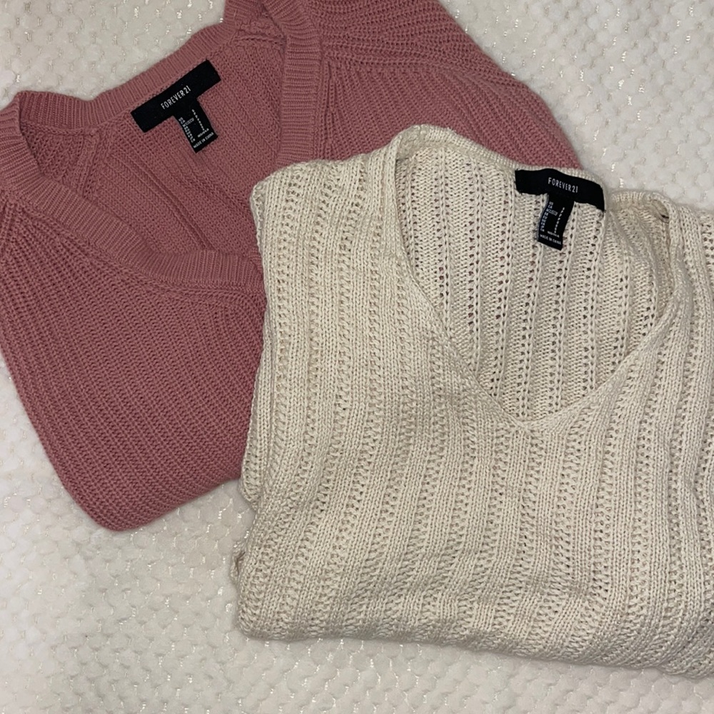 F21 sweater bundle!!